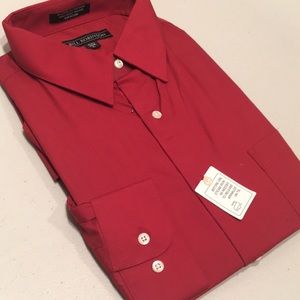 Red Dress shirt NWT
